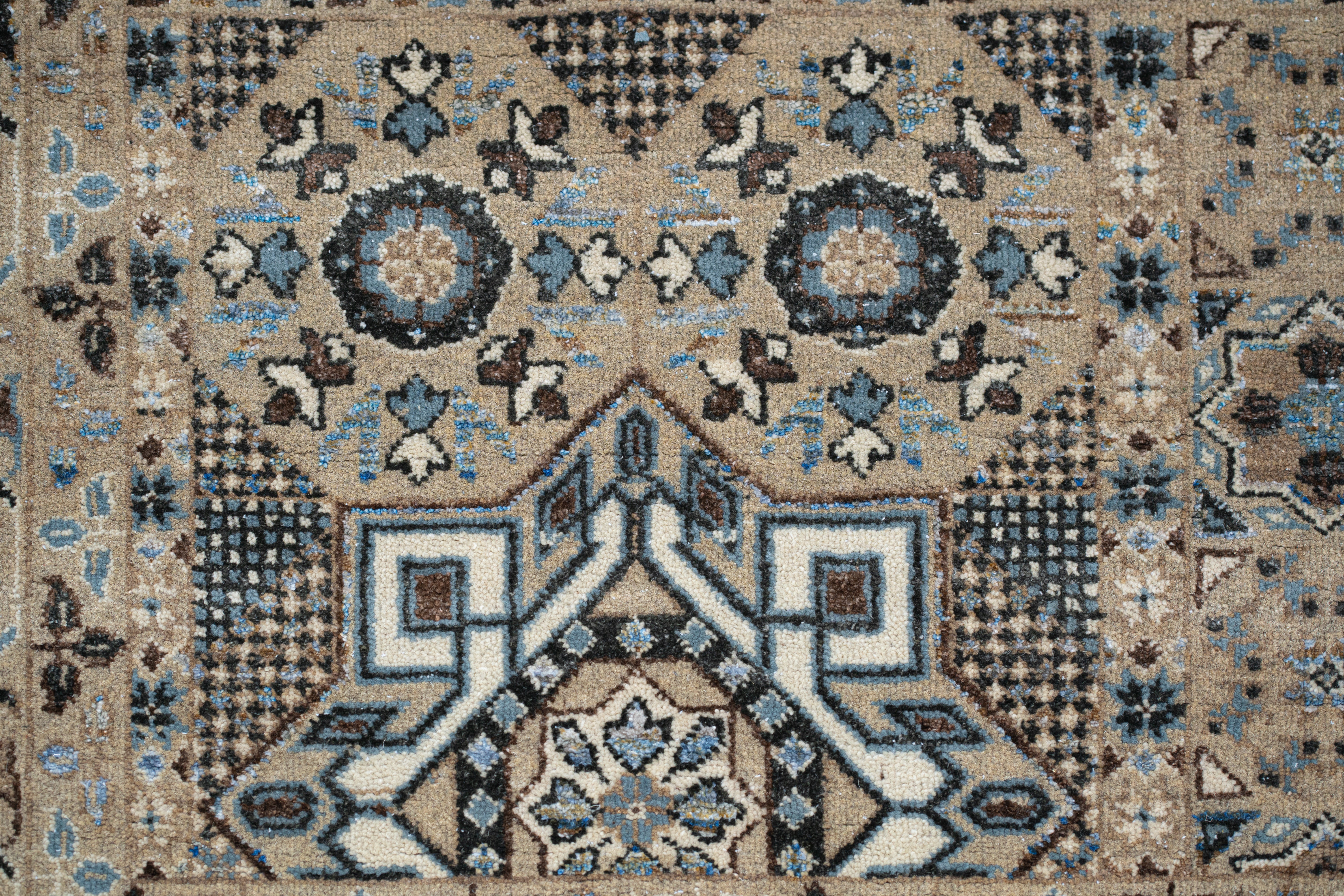 Handknotted Modern Carpet DIA- 1629 MAMLUK